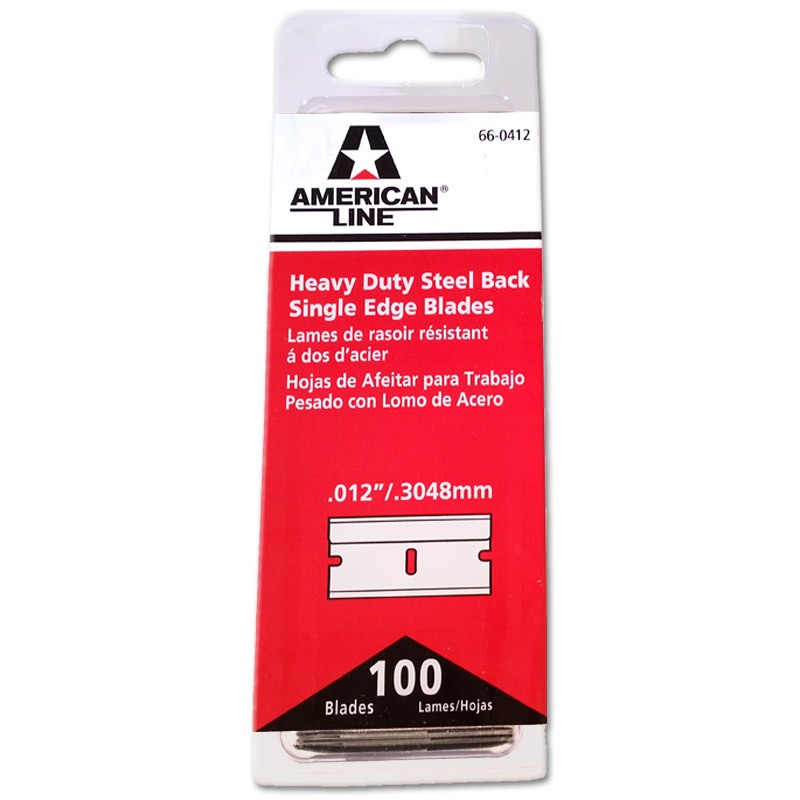 Single Edge Razor Blades 100 bx