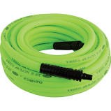 Flexzilla Air Hose, 3/8 in. x 50 ft., 3/8 in. MNPT Fittings, Heavy Duty, Lightweight